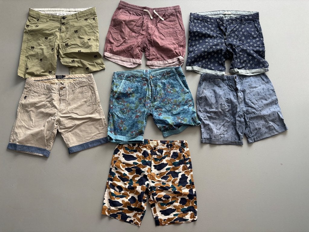 Korte broek - shorts: pakket van 7, Ophalen