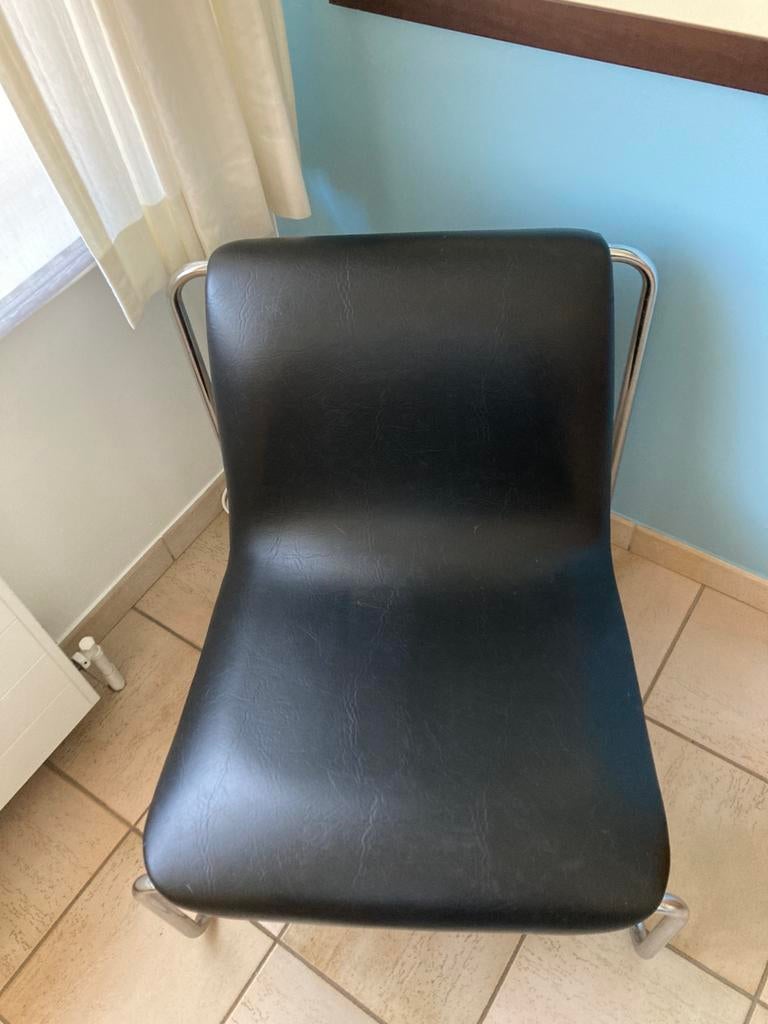 Trendy vintage fauteuil Meurop, Huis en Inrichting, Fauteuils, Ophalen, Gebruikt, Meurop