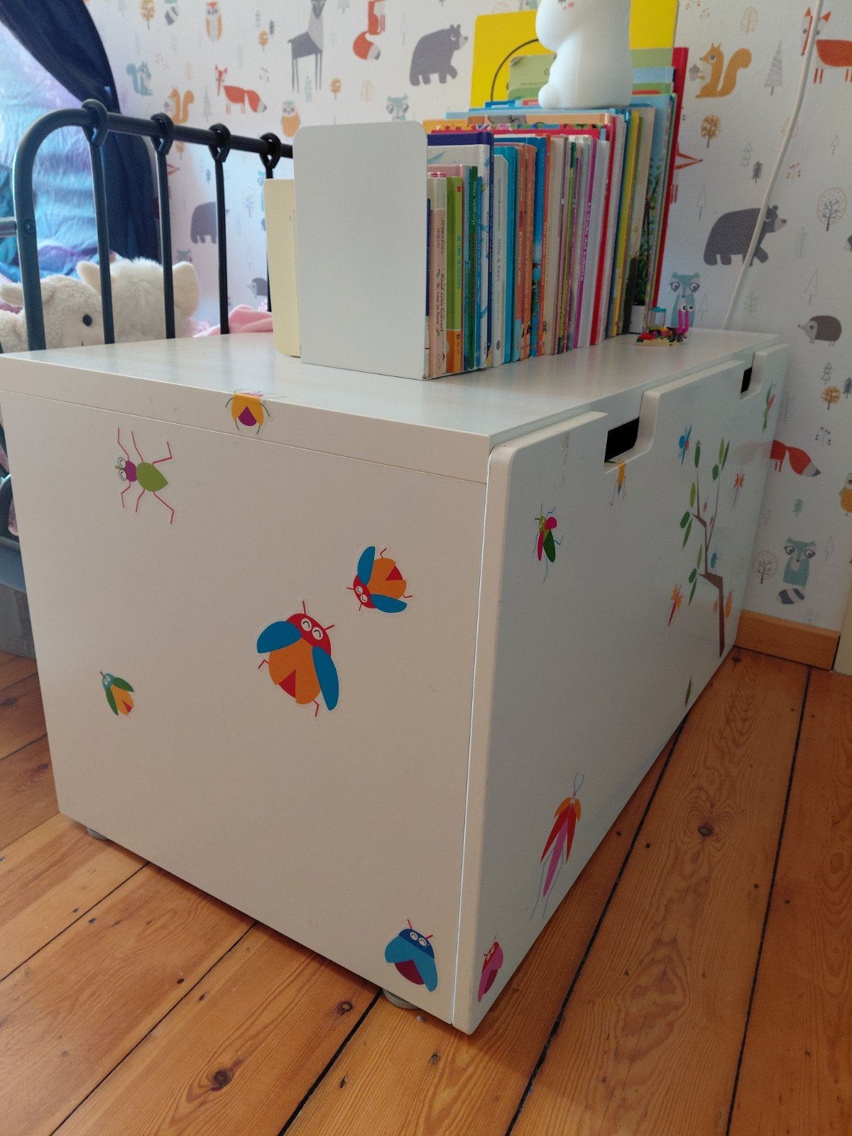 Bac de rangement pour coffre à jouets Ikea Småstad - blanc -, Enlèvement