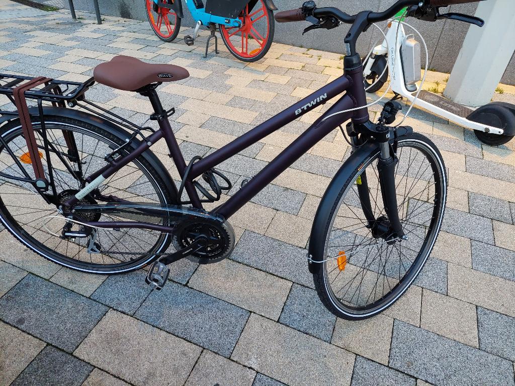 Vélo de ville longue distance Hoprider 900 à cadre bas, Overige merken, 10 tot 15 versnellingen, Nieuw, Ophalen of Verzenden
