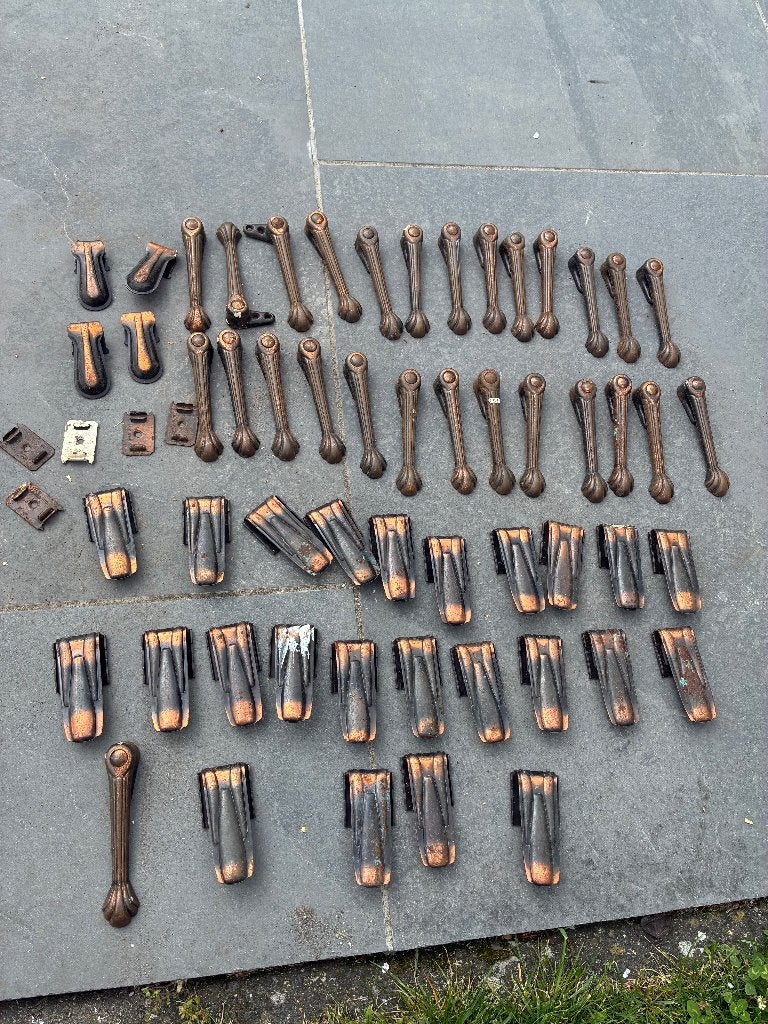 Antiek/Vintage clips grepen, Ophalen of Verzenden