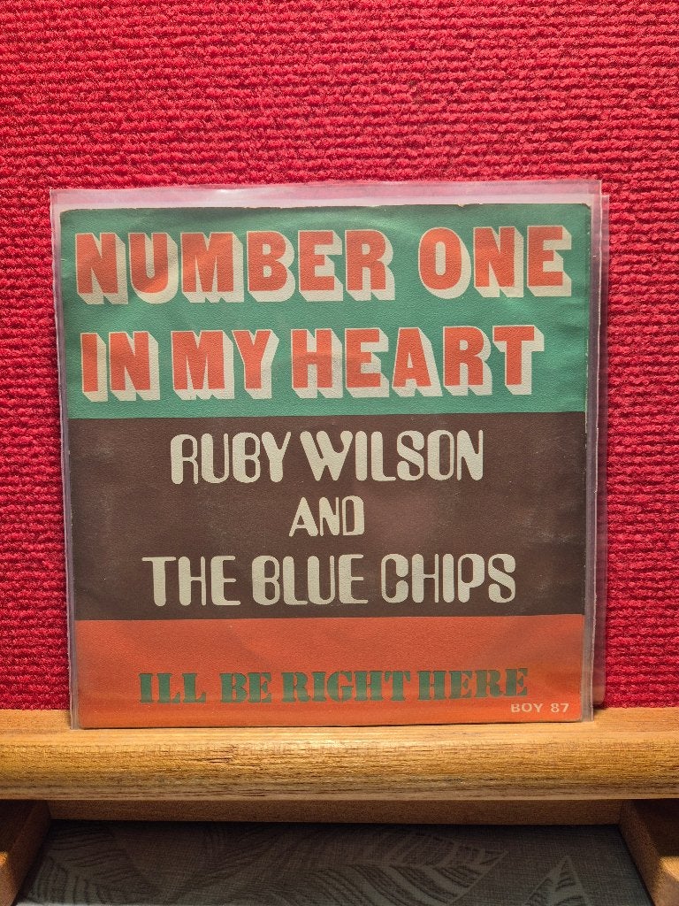 ruby wilson & the blue chips, Cd's en Dvd's, Gebruikt, Pop, 7 inch, Ophalen of Verzenden