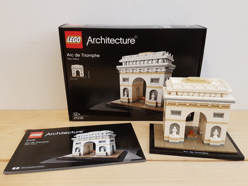 Lego Architecture 21036 Arc De Triomphe, Compleet, Lego, Architecture, Ophalen of Verzenden