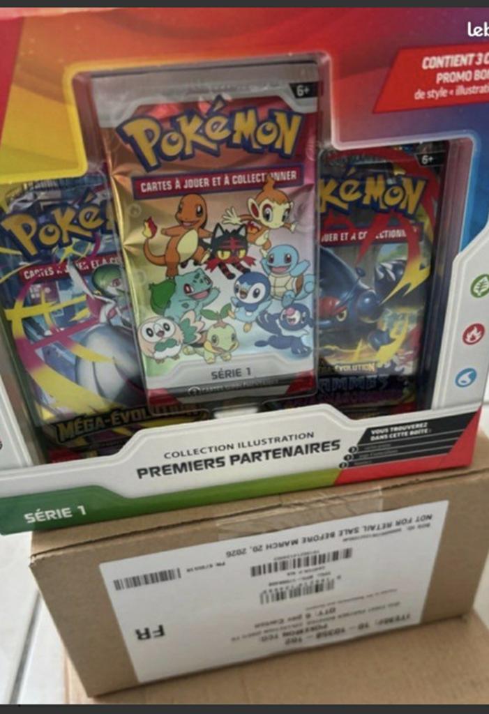 Pokemon  premiers partenaires  case scellé, Hobby & Loisirs créatifs, Jeux de cartes à collectionner | Pokémon, Enlèvement
