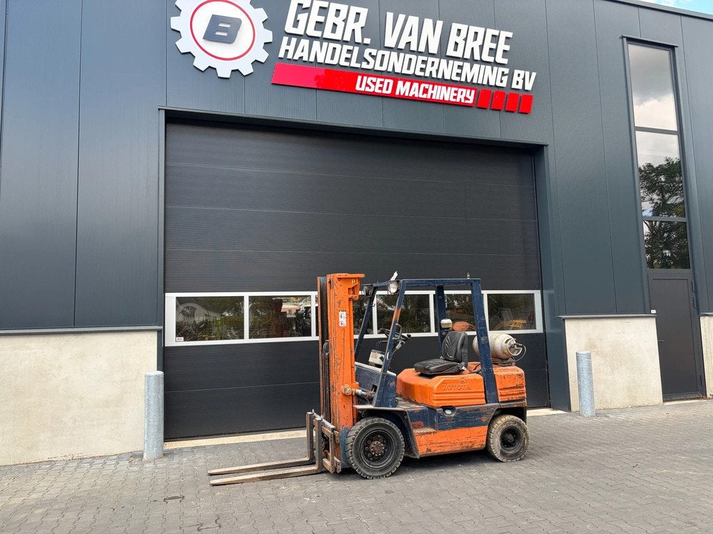 Toyota 42-5FGF 25 gas heftruck (bj 1990), Zakelijke goederen, Overige aandrijving, Heftruck, Toyota