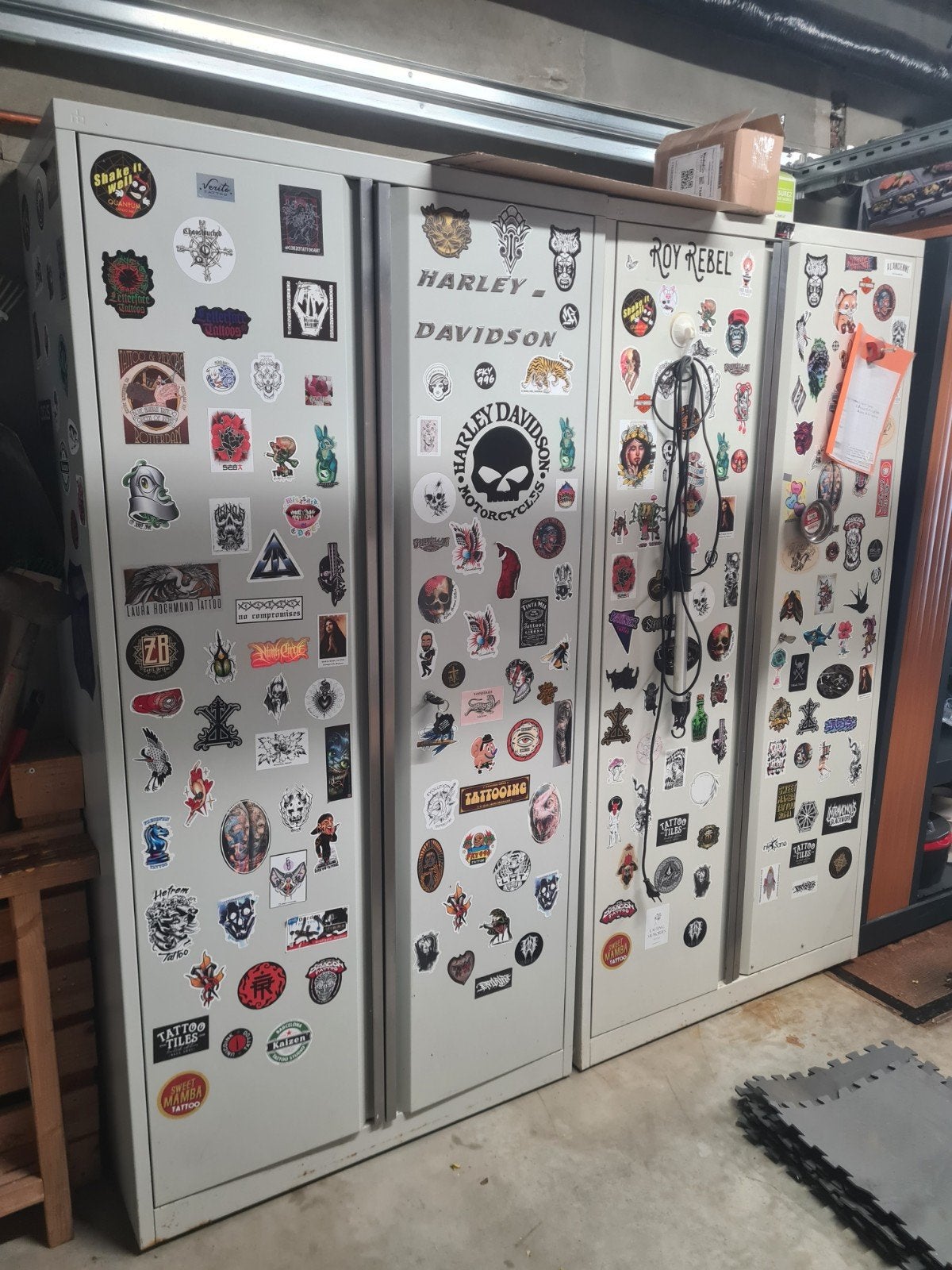 armoires métallique à clés, Enlèvement
