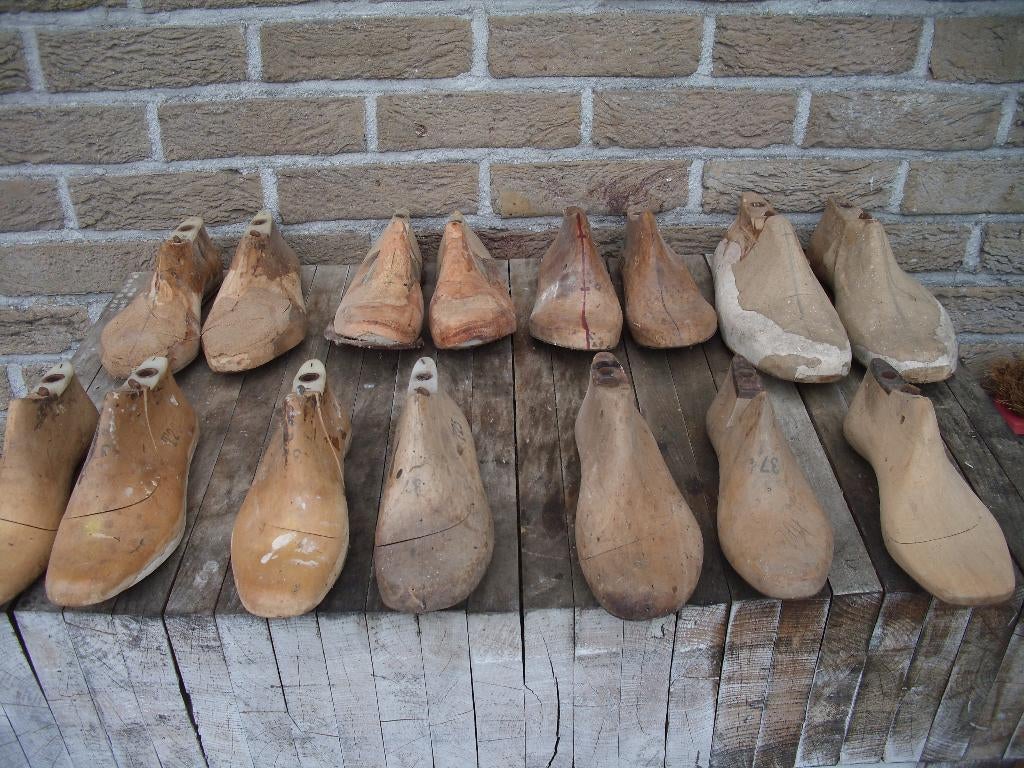 oude schoenleesten, Antiek en Kunst, Curiosa en Brocante, Ophalen