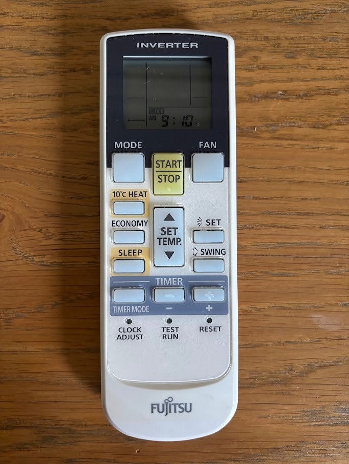 afstandsbediening airco Fujitsu, Electroménager, Enlèvement ou Envoi, Comme neuf, Télécommande
