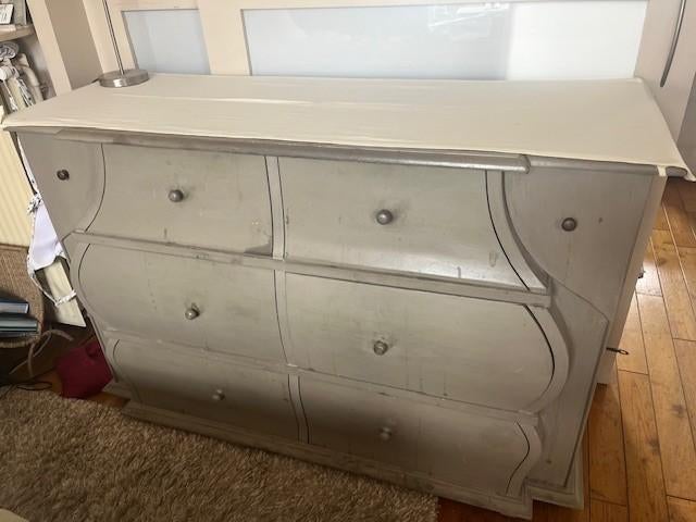 Commode kast , te restaureren, Antiek en Kunst, Antiek | Meubels | Kasten, Ophalen
