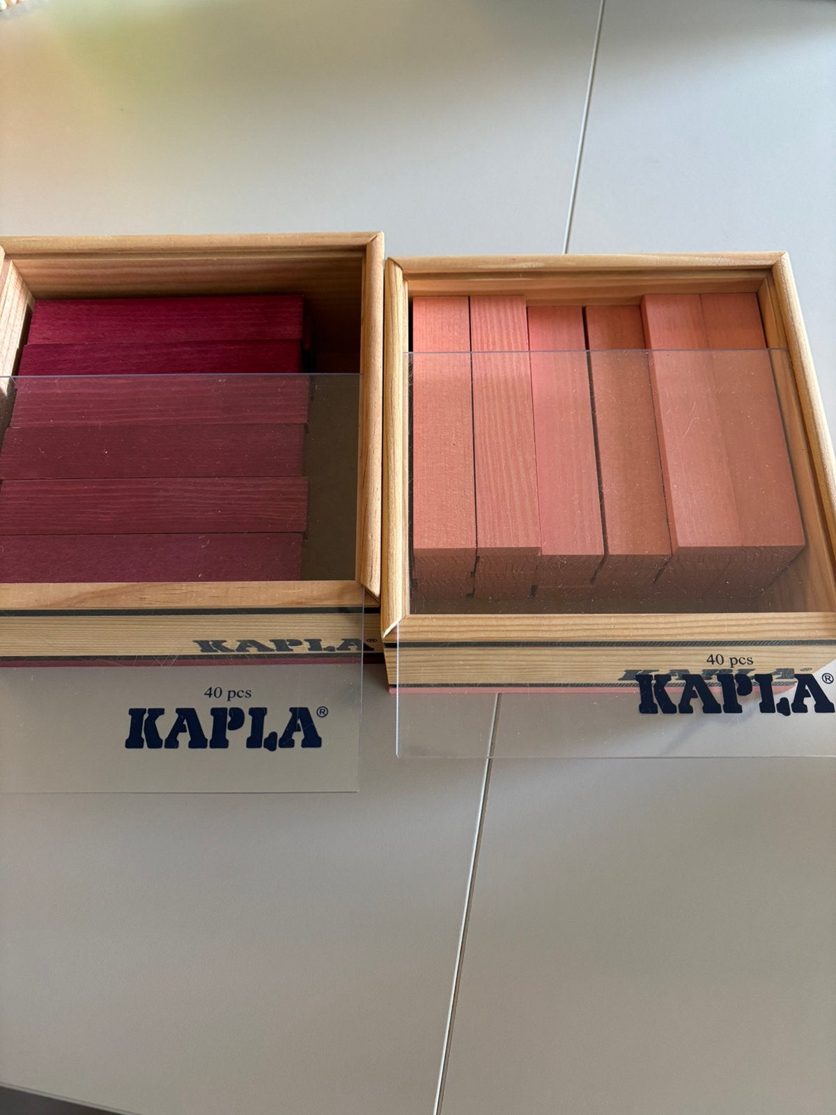 Kapla blokken, Ophalen, Zo goed als nieuw