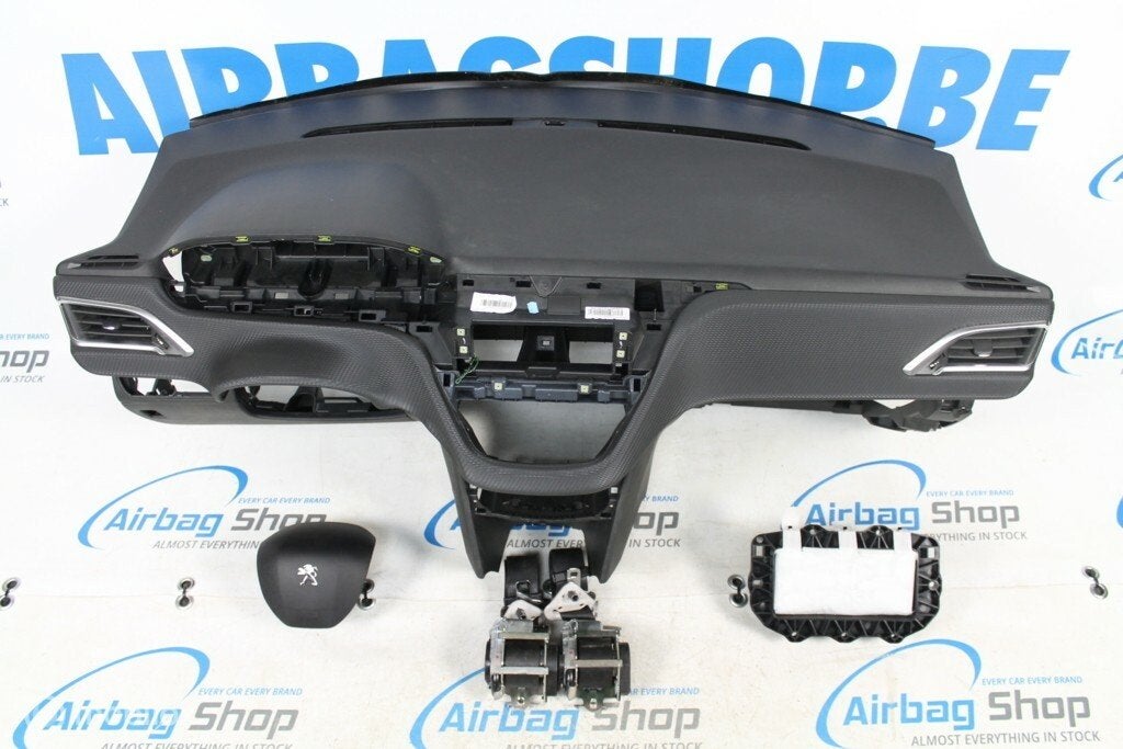 Airbag kit - Tableau de bord carbon Peugeot 2008 (2013-....), Autos : Pièces & Accessoires, Enlèvement ou Envoi, Utilisé