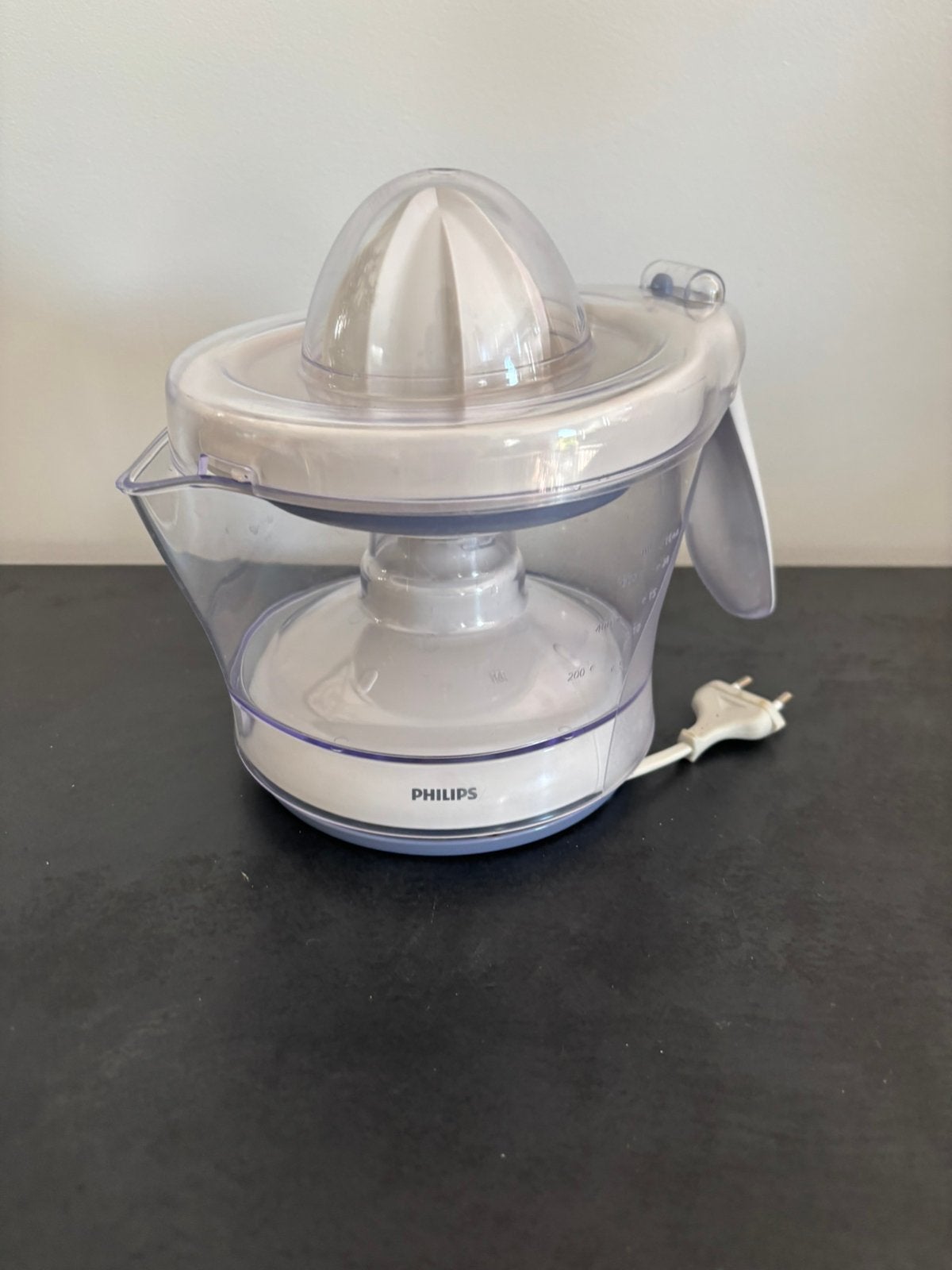 Philips elektrische citruspers – Wit – Werkt perfect, Elektronische apparatuur, Juicers, Zo goed als nieuw, Citruspers, Elektrisch