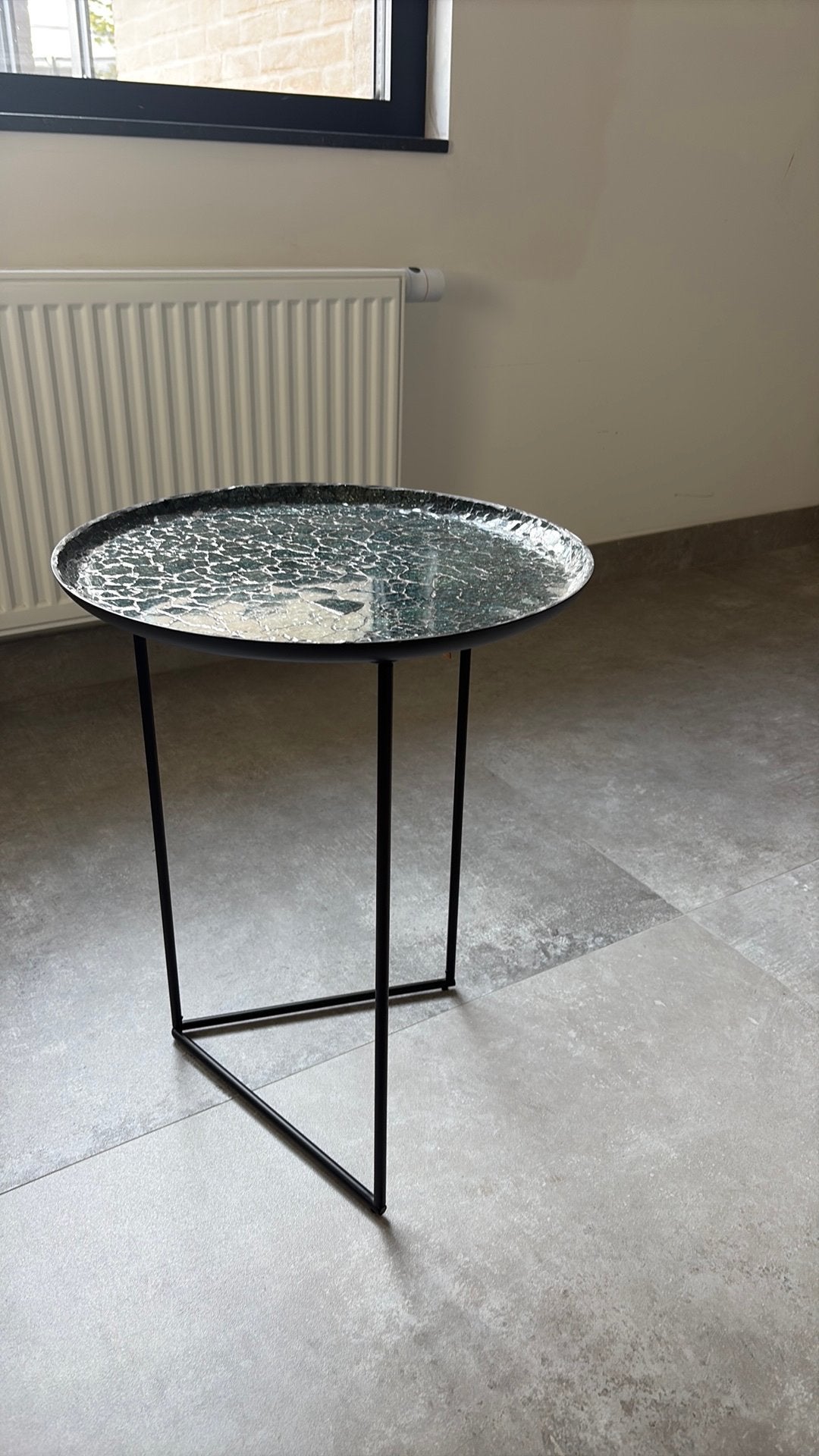 Bijzettafel, Rond, Synthétique, Enlèvement, 45 à 60 cm