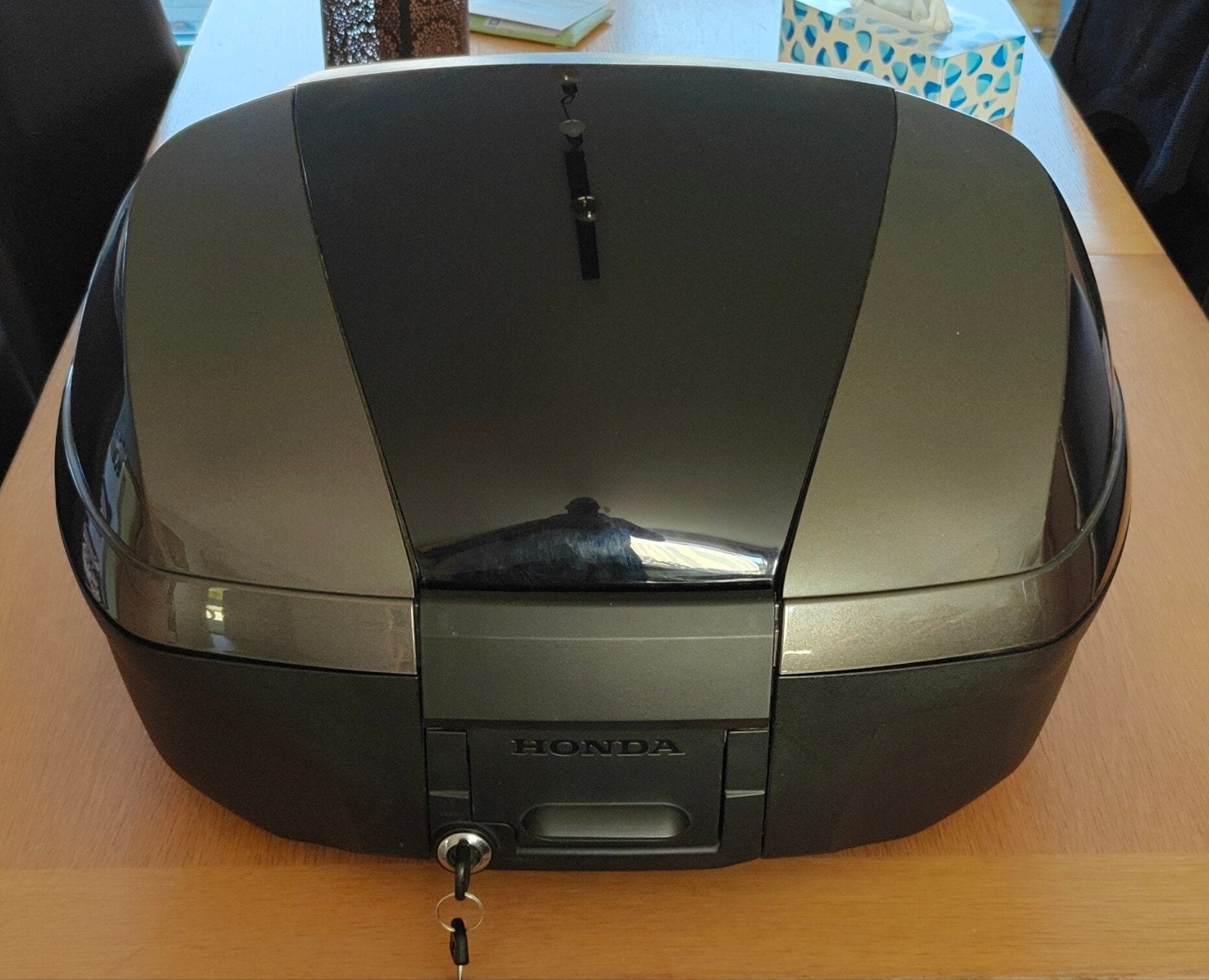 topkoffer orgineel honda, Particulier, Gebruikt