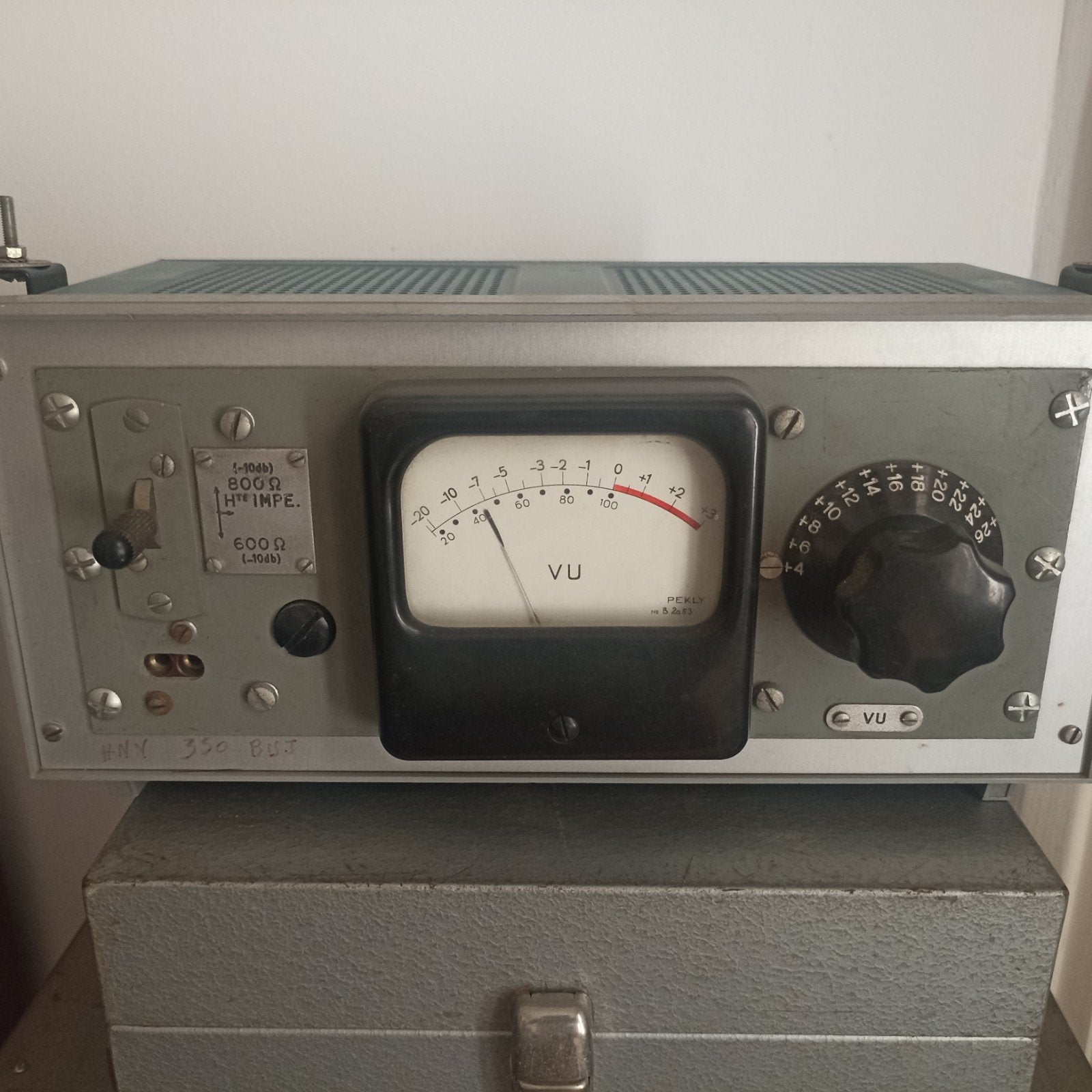 Vintage Militaire VU-Meter / Audio Level Test Panel TS-629A/, Telecommunicatie, Ophalen of Verzenden