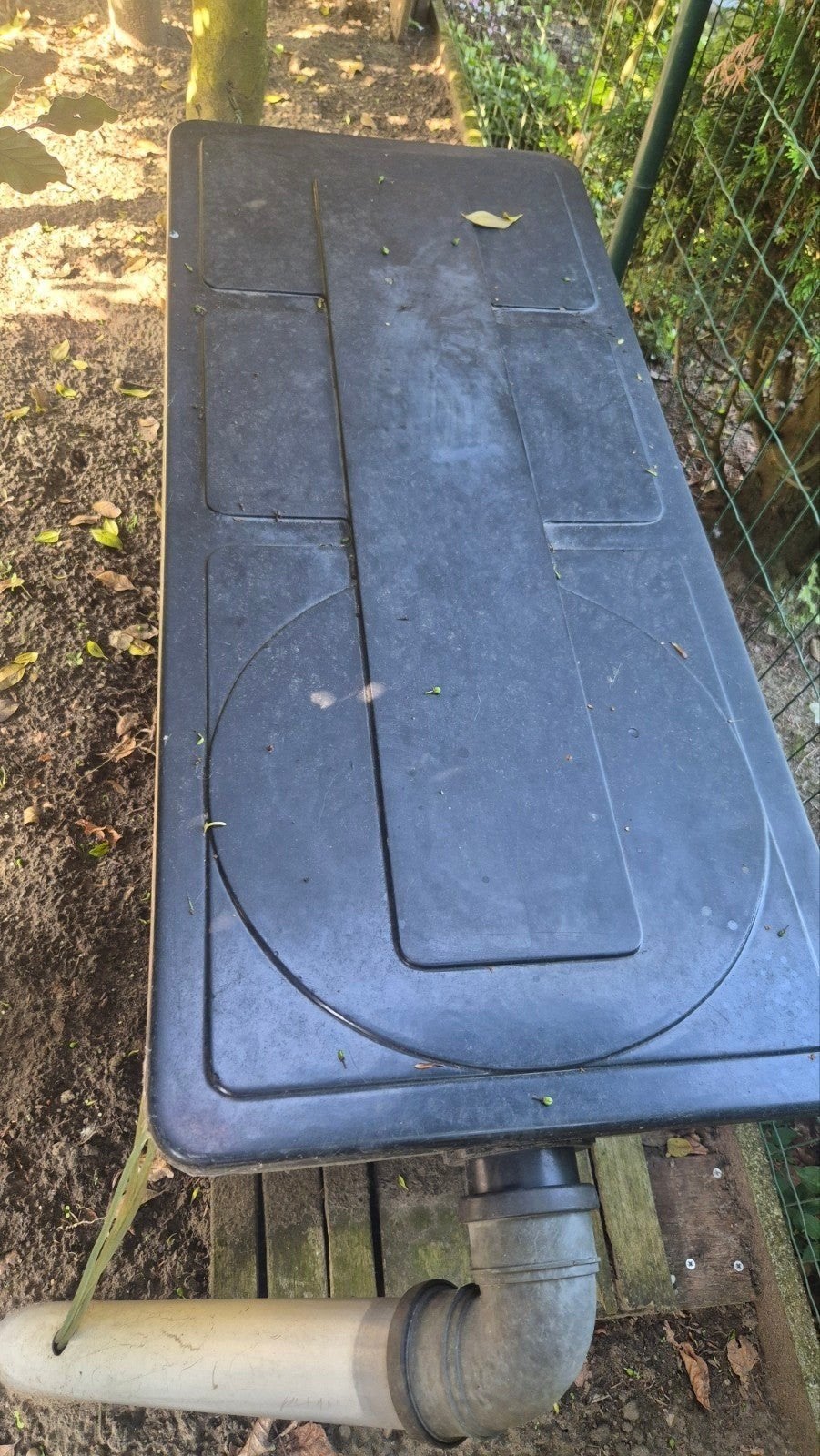 Filterbak, Ophalen, Gebruikt, Rechthoekig, Plastic