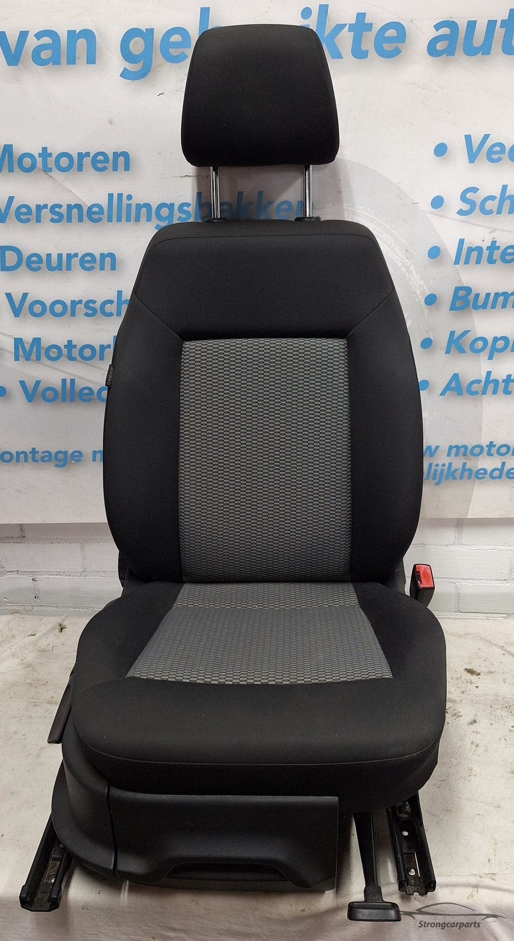 Stoel VW Polo 6R rechts bijrijdersstoel compleet met airbag, Gebruikt, -, Volkswagen, -