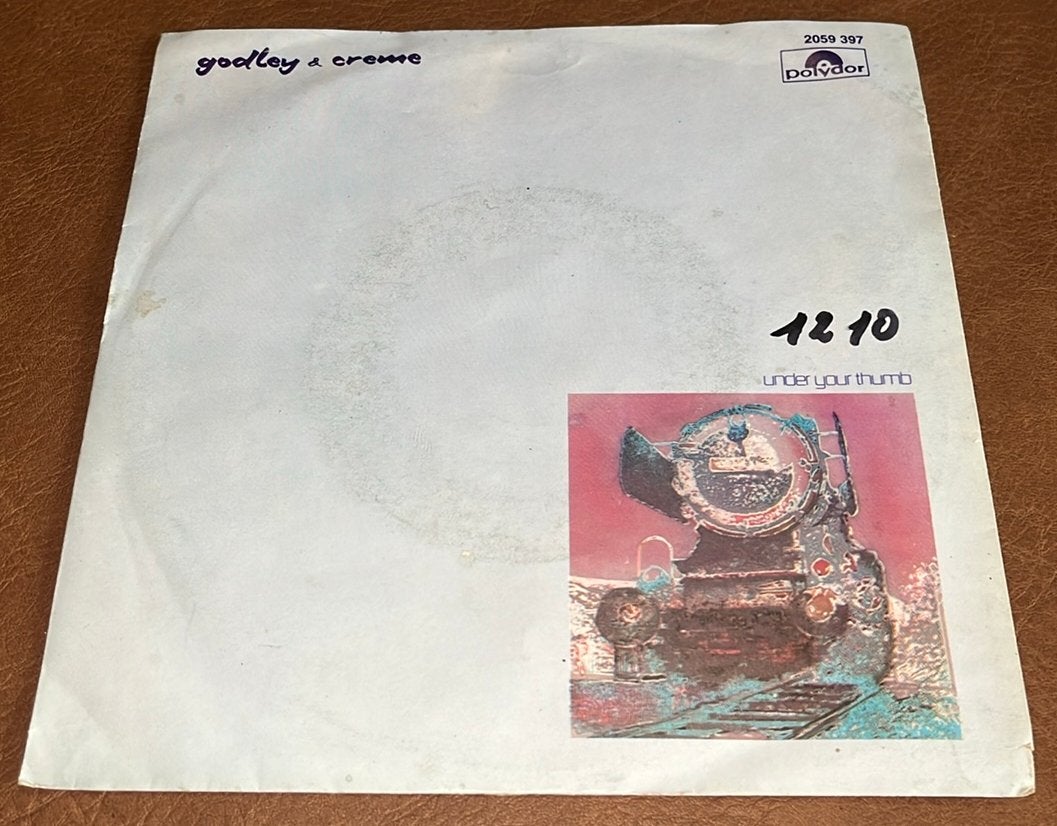 Godley & Creme ‎– Under Your Thumb - 7” vinyl single - BE, Cd's en Dvd's, Vinyl Singles, Ophalen of Verzenden, Gebruikt