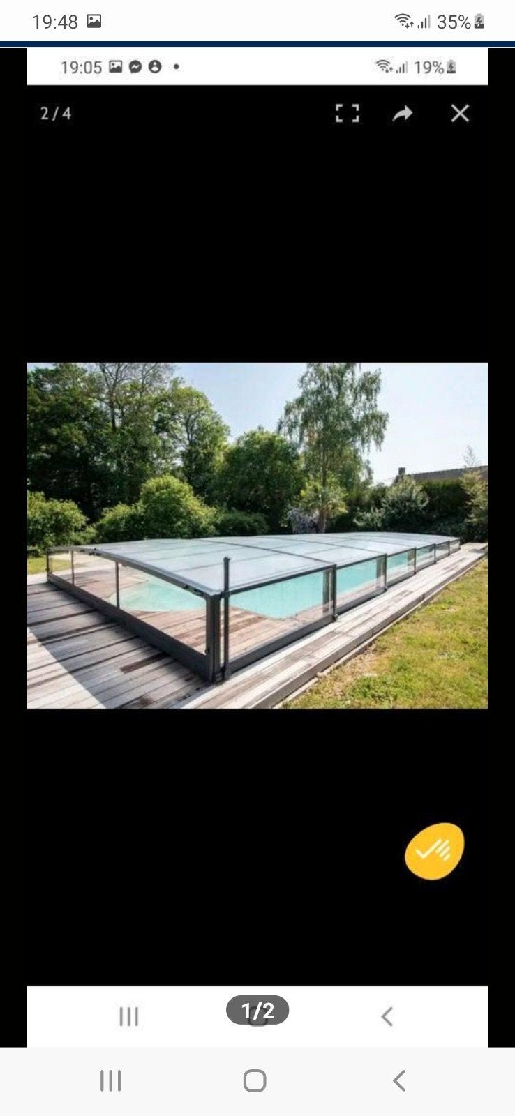 Recherche abris a piscine, Jardin & Terrasse, Enlèvement ou Envoi