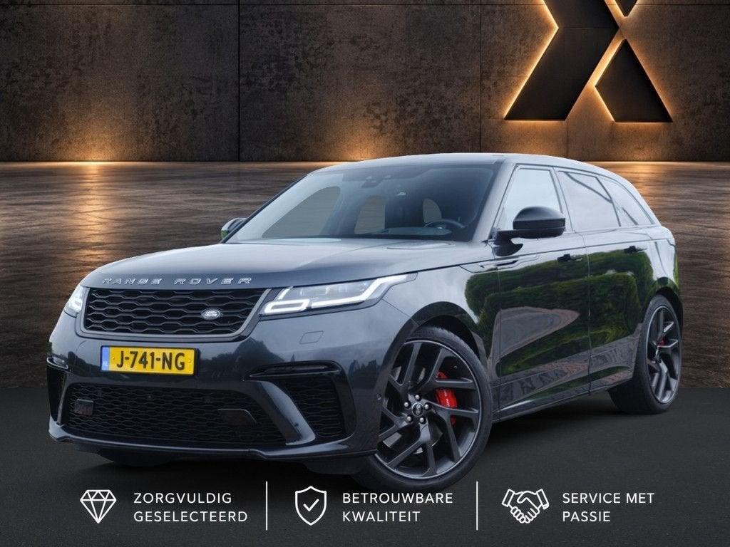 Land Rover Range Rover Velar 5.0 V8 SV Autobiography Dynamic, Auto's, Automaat, Zwart, Range Rover Velar, Bedrijf