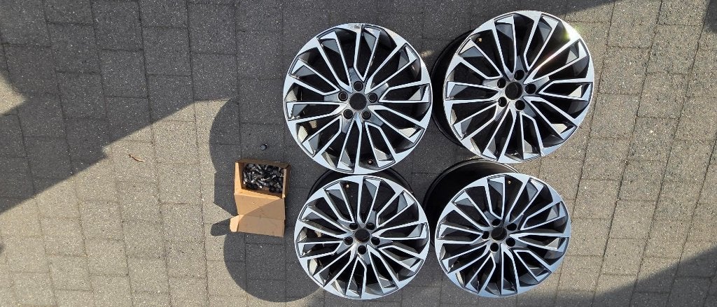 Originele Audi A6 19" S-line sport velgen, Velg(en), Personenwagen, Ophalen, 19 inch
