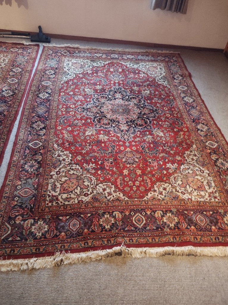 lot van 4 tapijten, Enlèvement, Utilisé