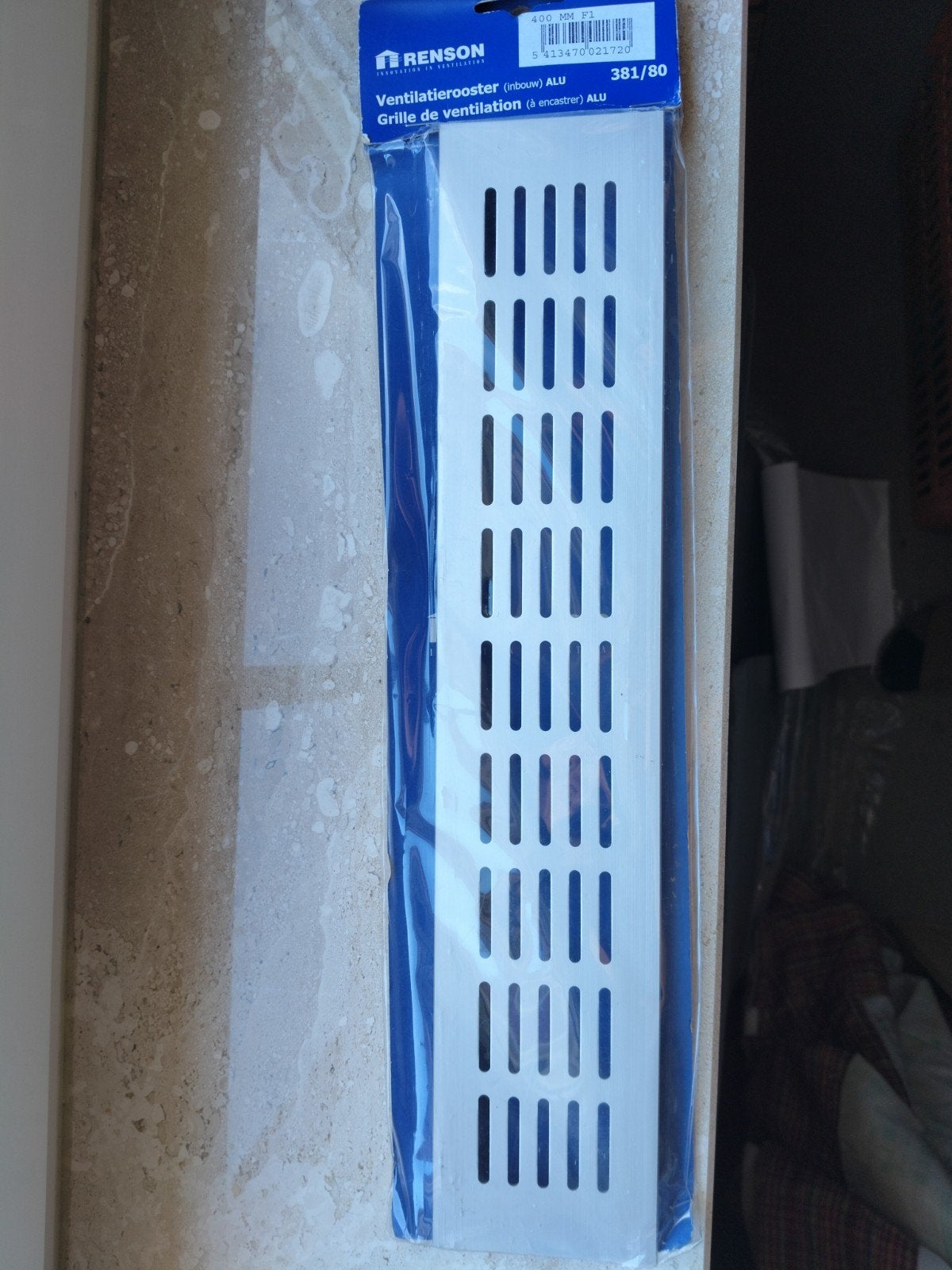Ventilatie roosters RENSON alu, Ophalen, Nieuw, Ventilator