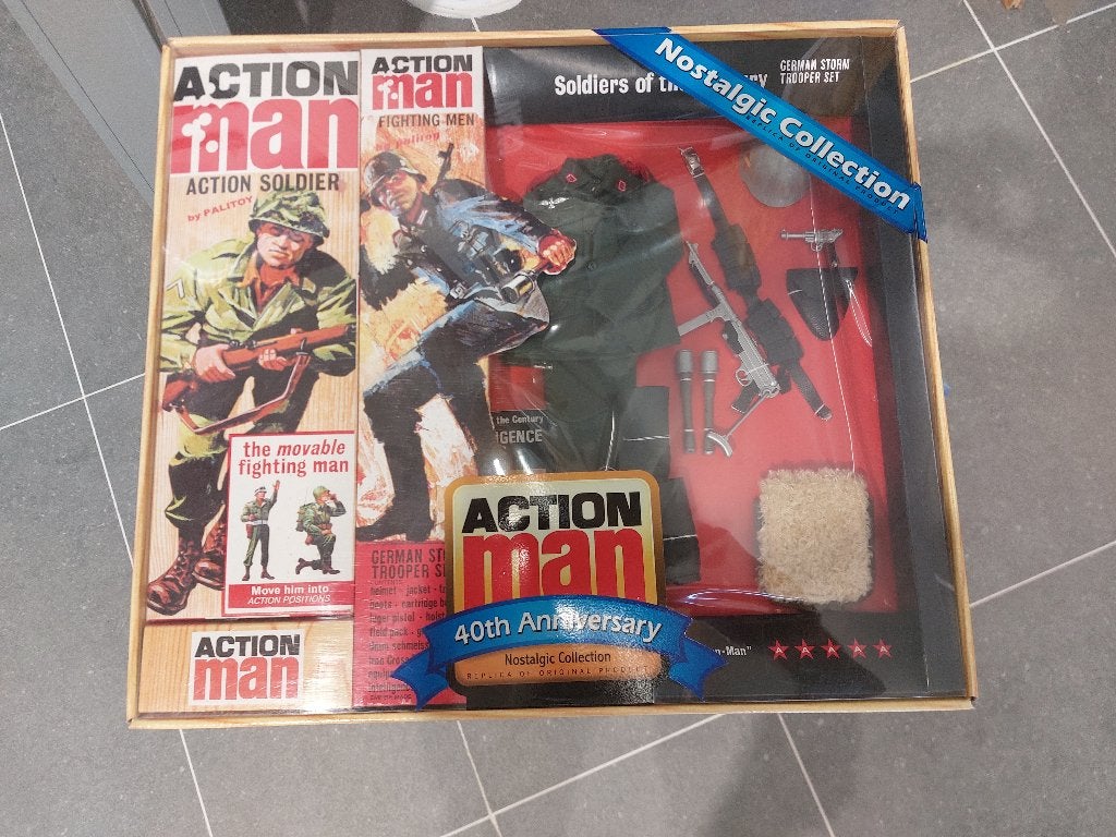 vintage action man met duits uniform, Enlèvement ou Envoi, Neuf