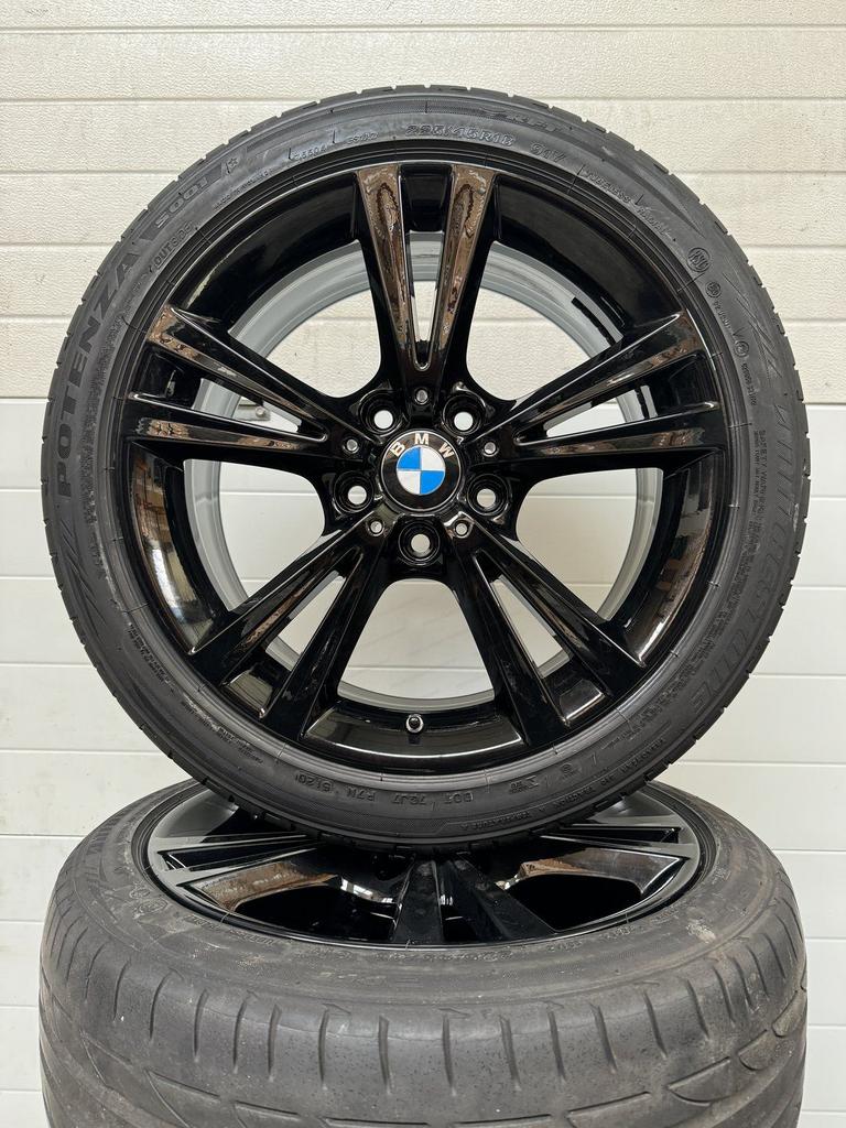 18” BMW 1 SERIE F20 F21 VELGEN ZOMERBANDEN ORIG RFT 385, Auto-onderdelen, Banden en Velgen, 18 inch, Gebruikt, -, -