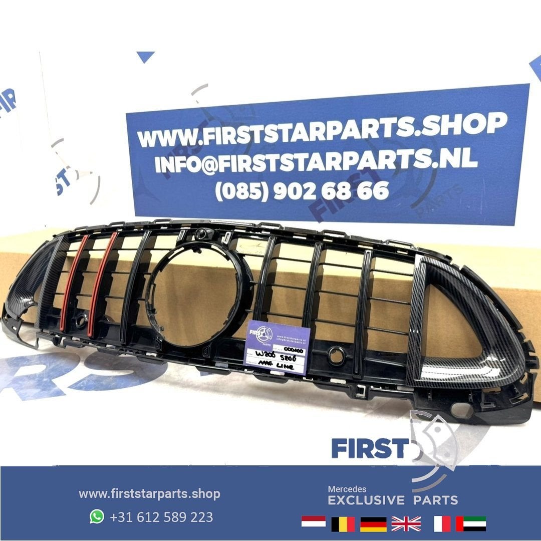 W206 C KLASSE BRABUS GT GRIL CARBON S206 2020-2025 PANAMERCA