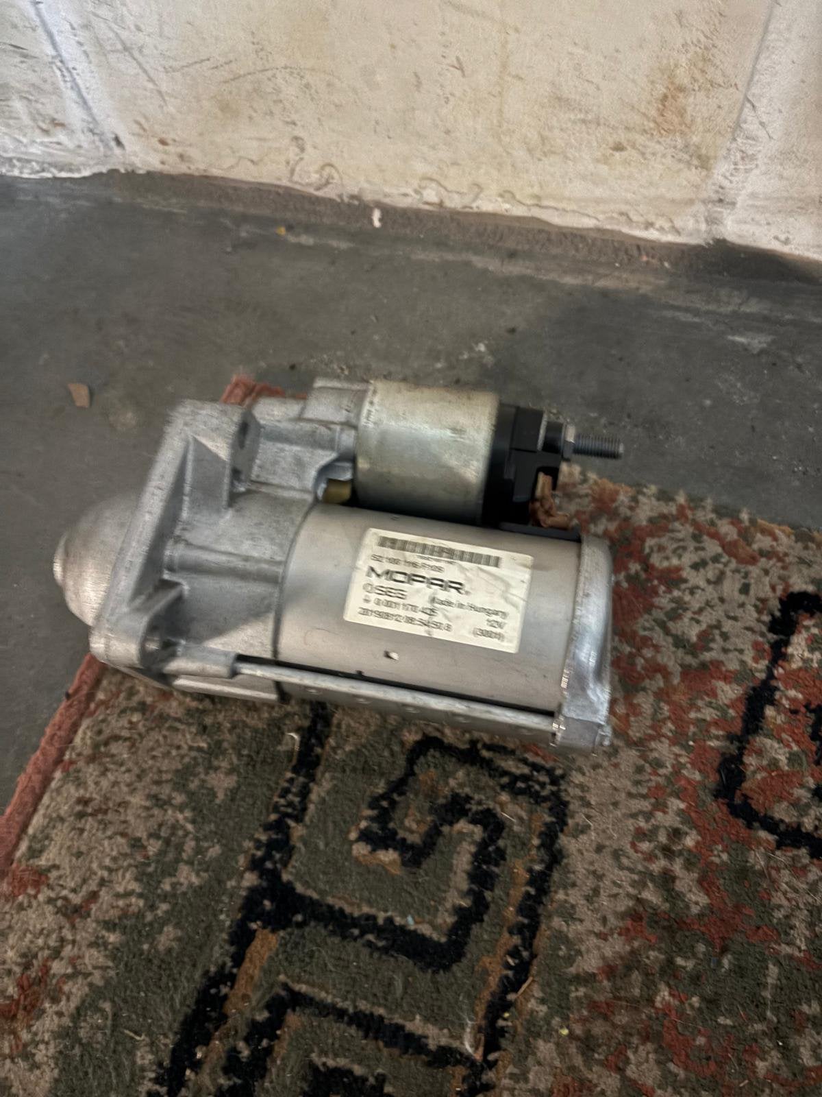 Starter voor fiat 500, Ophalen, Fiat