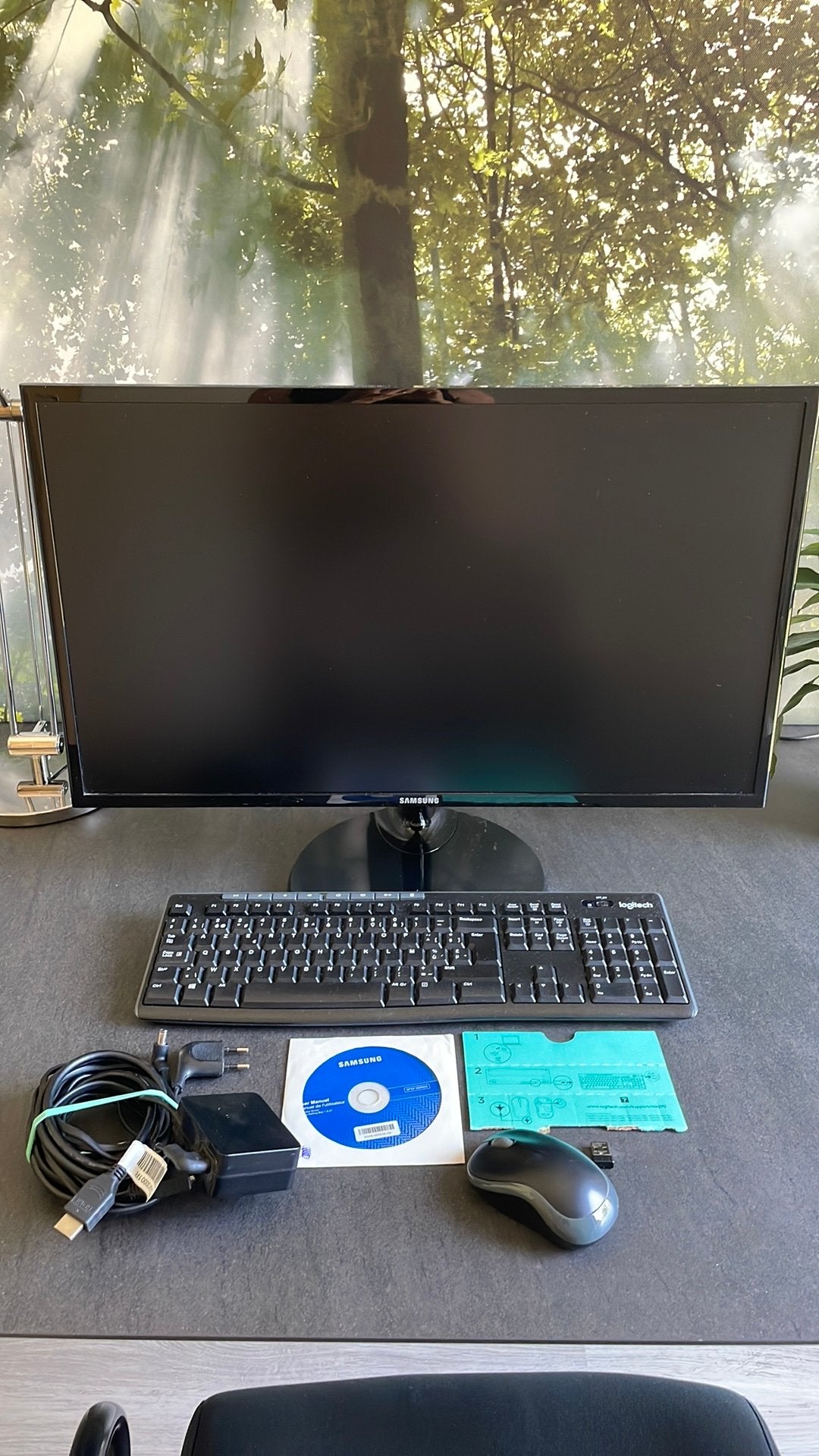 Samsung-monitor, Ophalen, Zo goed als nieuw