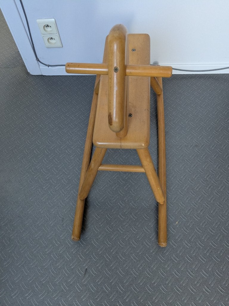 Cheval à bascule en bois, Enlèvement, Comme neuf