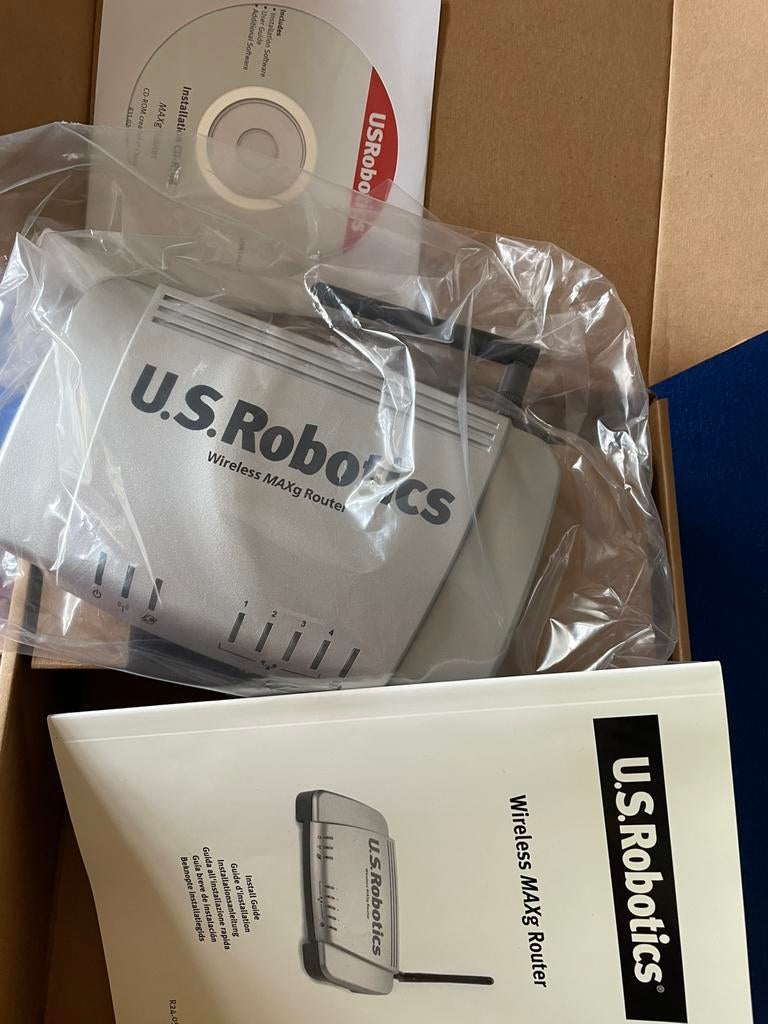 U.S.Robotics wireless MAXg Router, Computers en Software, Routers en Modems, Ophalen of Verzenden, Nieuw, Router