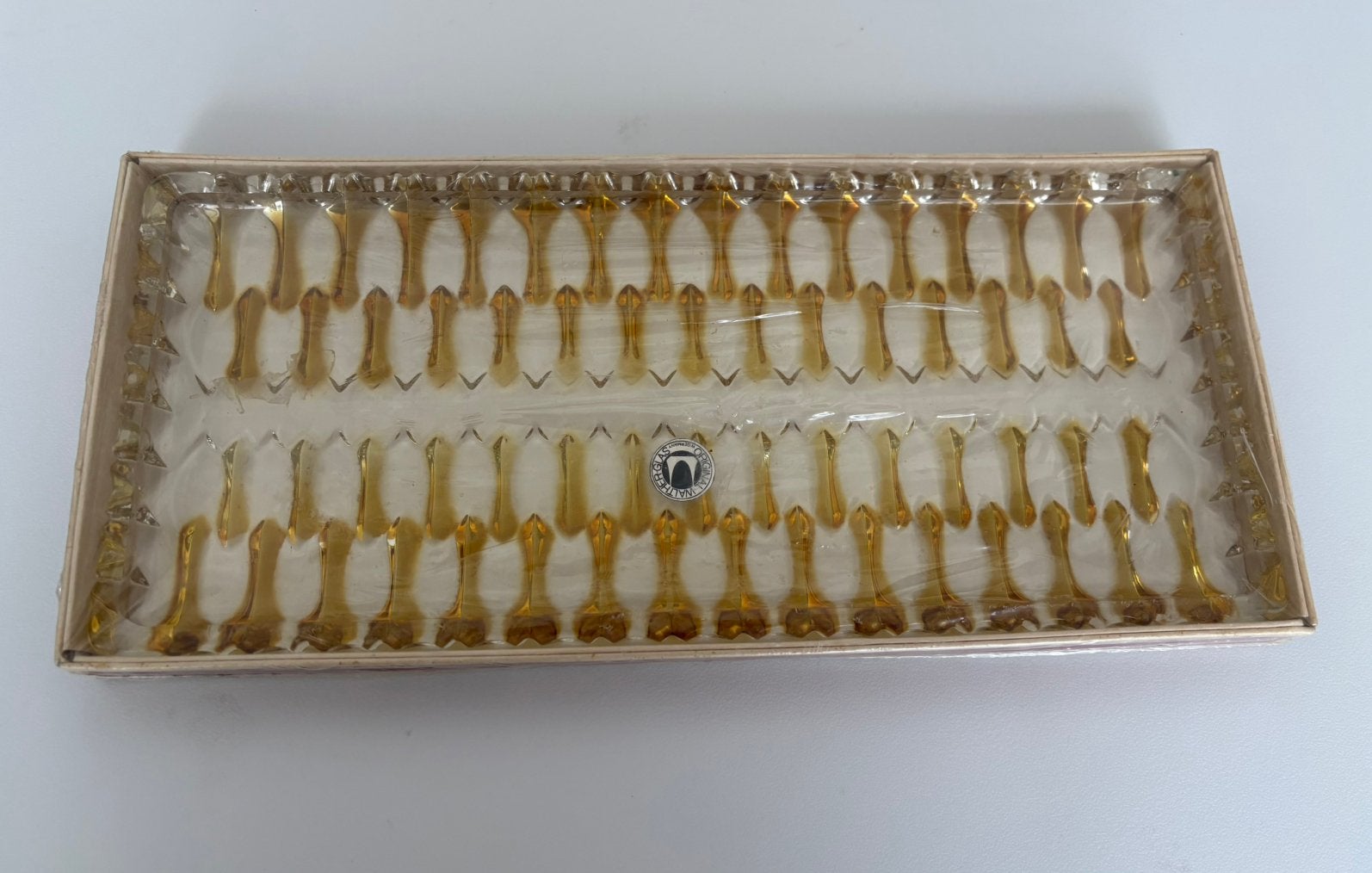 Walther Glass taartschaal uit de jaren 70, Antiek en Kunst, Ophalen of Verzenden