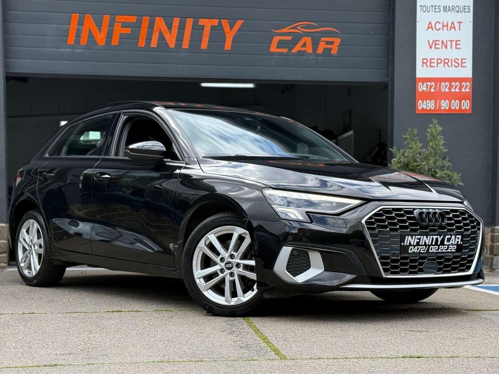 Audi A3 A3 Sportback PHEV 40 TFSI e Attraction S tronic (150, Auto's, Audi, Stof, Gebruikt, 4 cilinders, Zwart