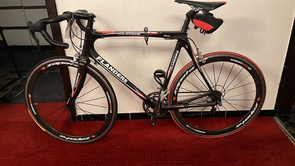 Carbon, Fietsen en Brommers, Ophalen, Zo goed als nieuw, Carbon