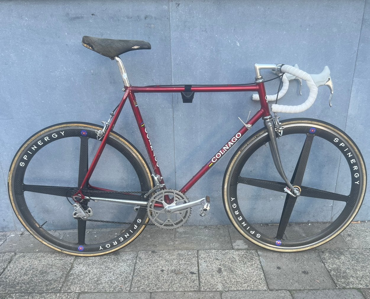 Colnago export X spinergy wielset, Frein sur jante, 57 à 61 cm, Enlèvement, Utilisé
