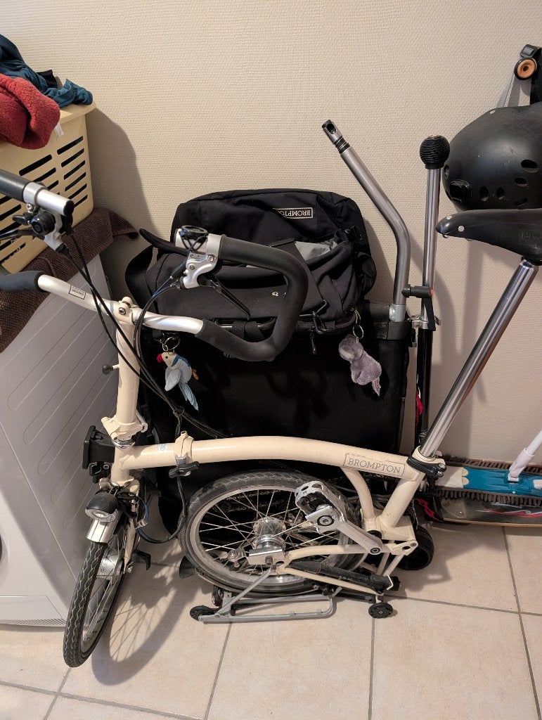 bromton, Fietsen en Brommers, Fietsen | Vouwfietsen, Ophalen, Gebruikt, Brompton, Heren