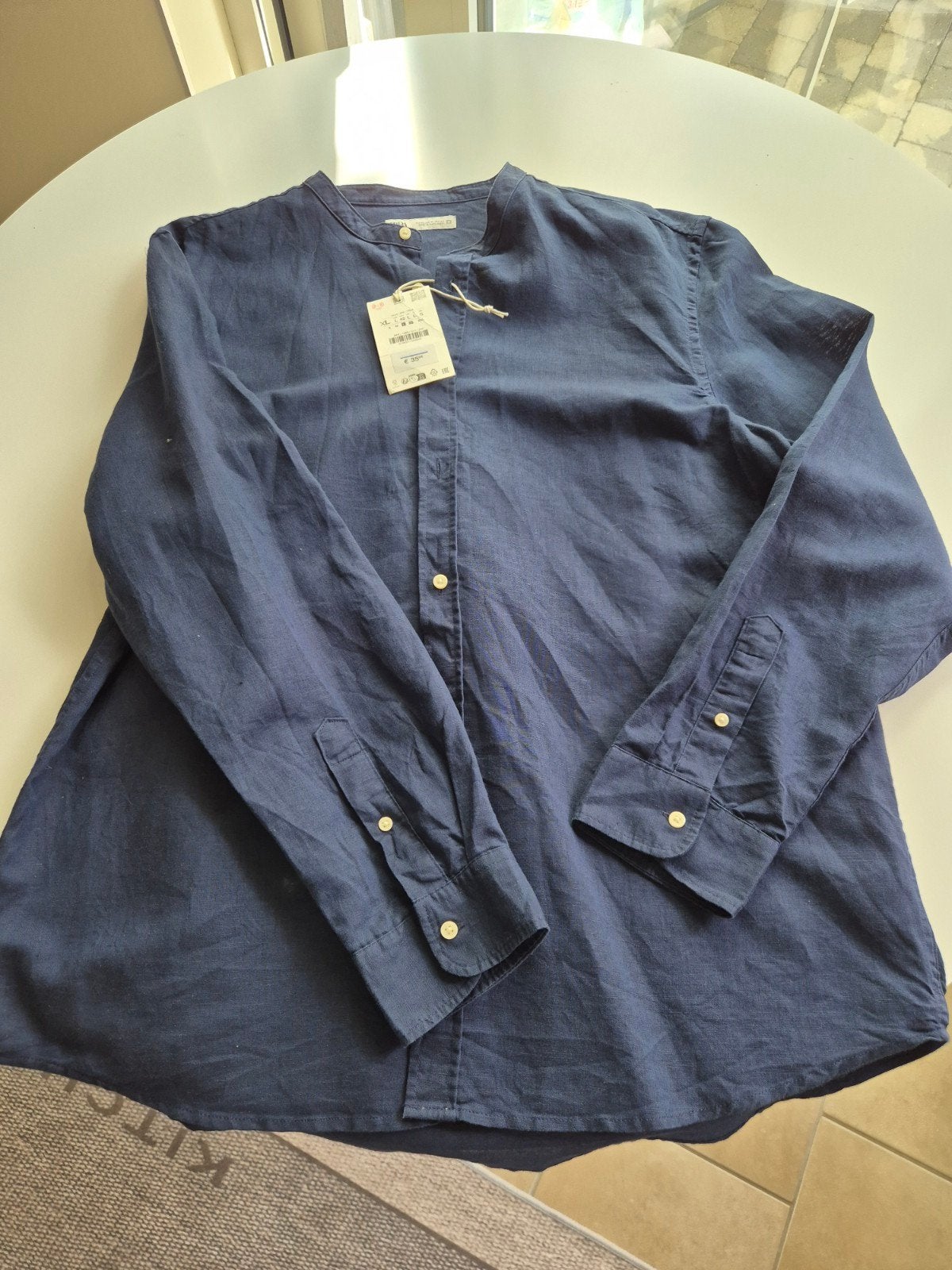 heren hemd linnen, Kleding | Heren, Overhemden, Ophalen, Nieuw, Blauw, Zara