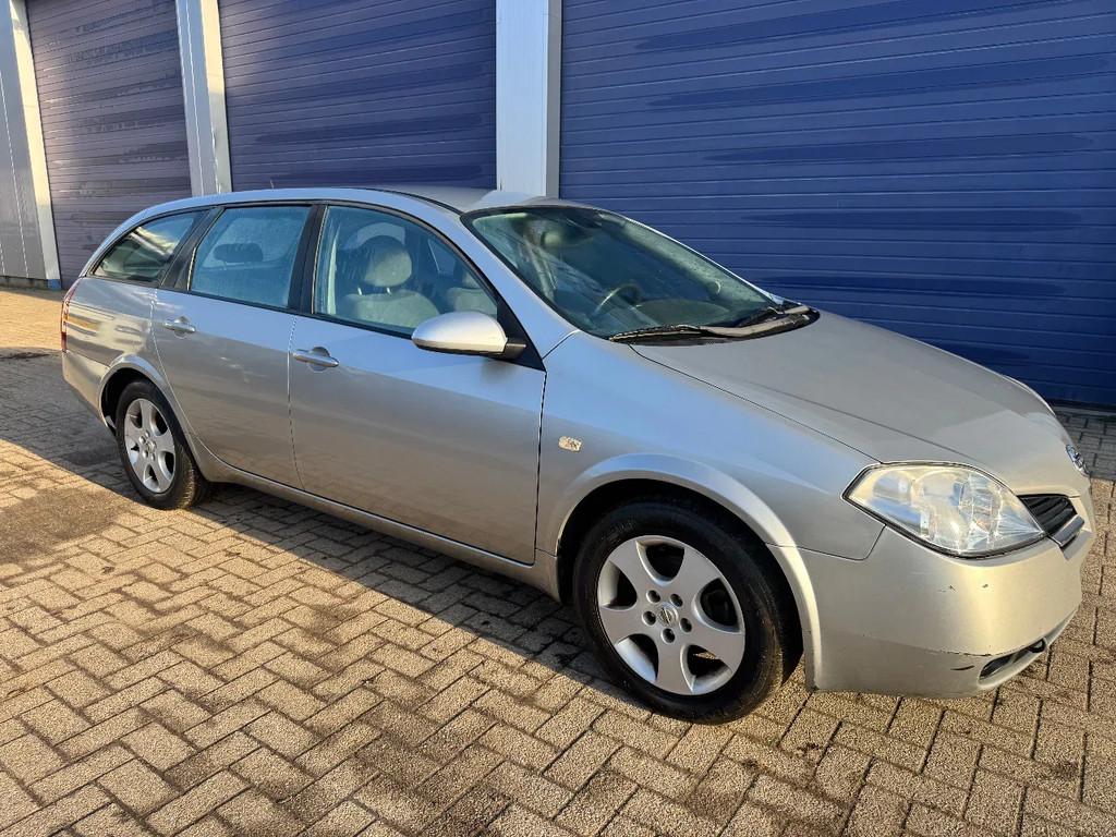 Nissan Primera *BELGIAN CAR-AIRCO* (bj 2003), Autos, Argent ou Gris, Achat, Entreprise, 5 portes