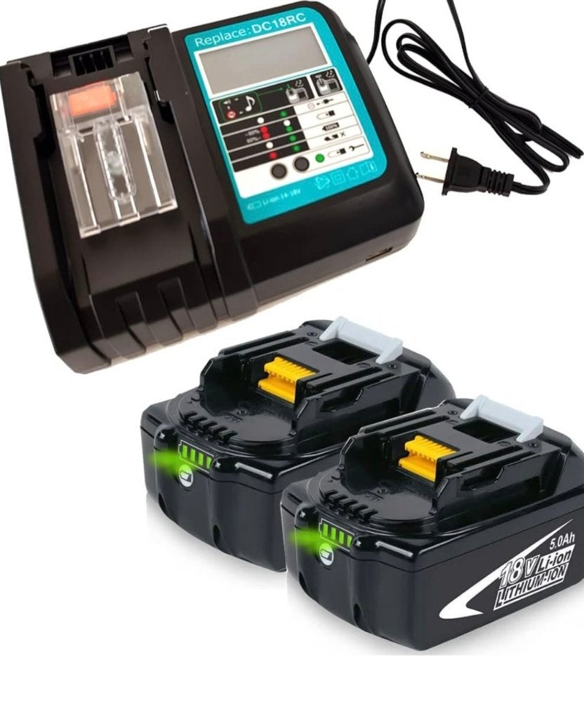 Pack batteries 5Ah et chargeur makita, Enlèvement ou Envoi, Neuf