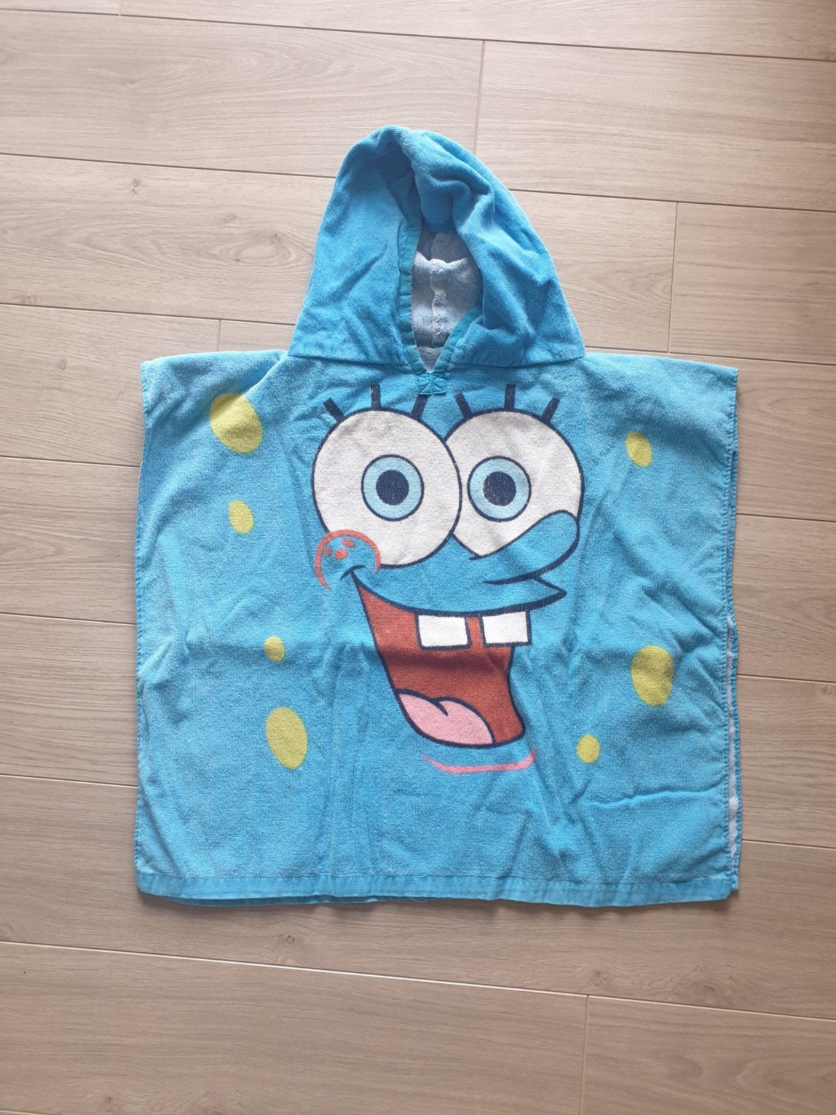 Badponcho Spongebob, Ophalen, Badponcho