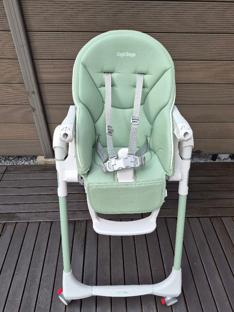 Magnifique Chaise Haute Bébé Peg - Pérego (Made in Italy), Enlèvement, Comme neuf, Chaise de table, Coulissant