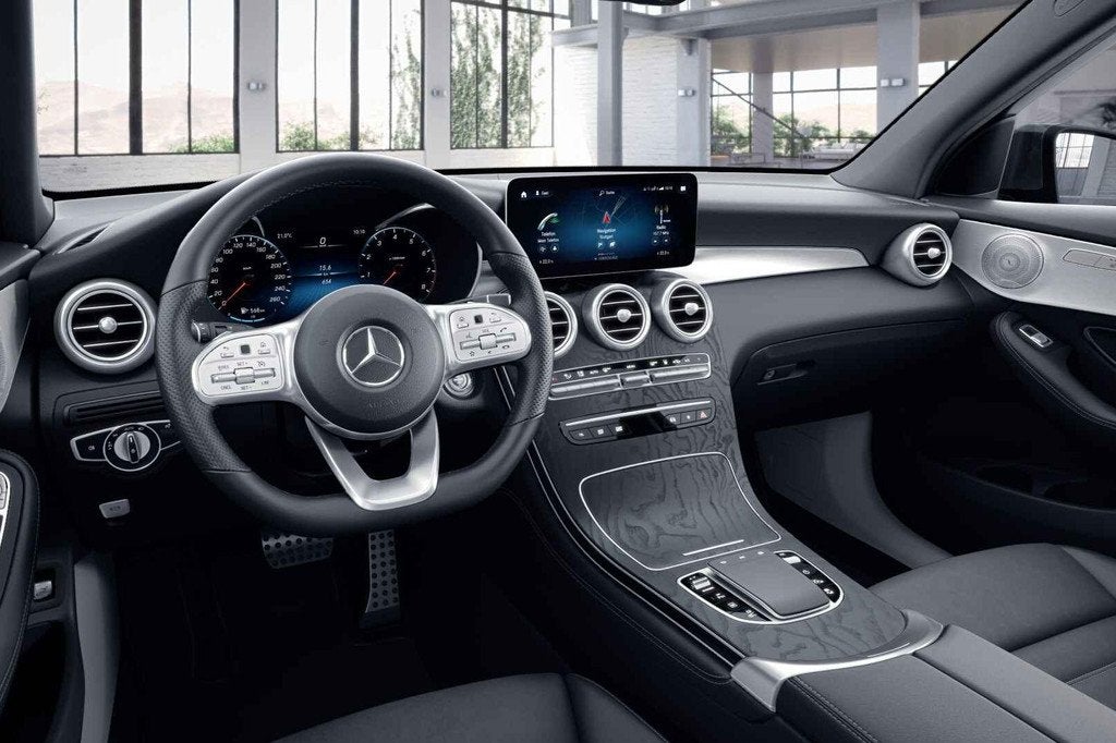 Mercedes-Benz GLC 300 de 4MATIC | Night Pack | Panoramisch D, Argent ou Gris, 306 ch, 2000 kg, Hybride Électrique/Diesel
