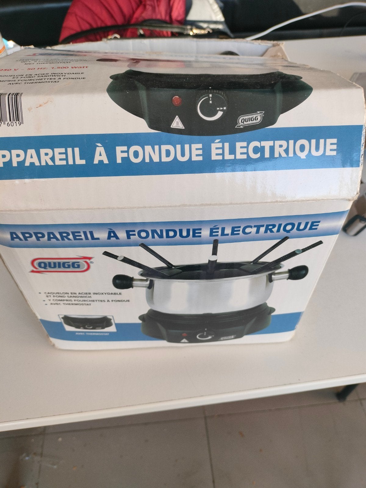fondueset te koop  voor 5€, Ophalen, Gebruikt, 8 personen of meer
