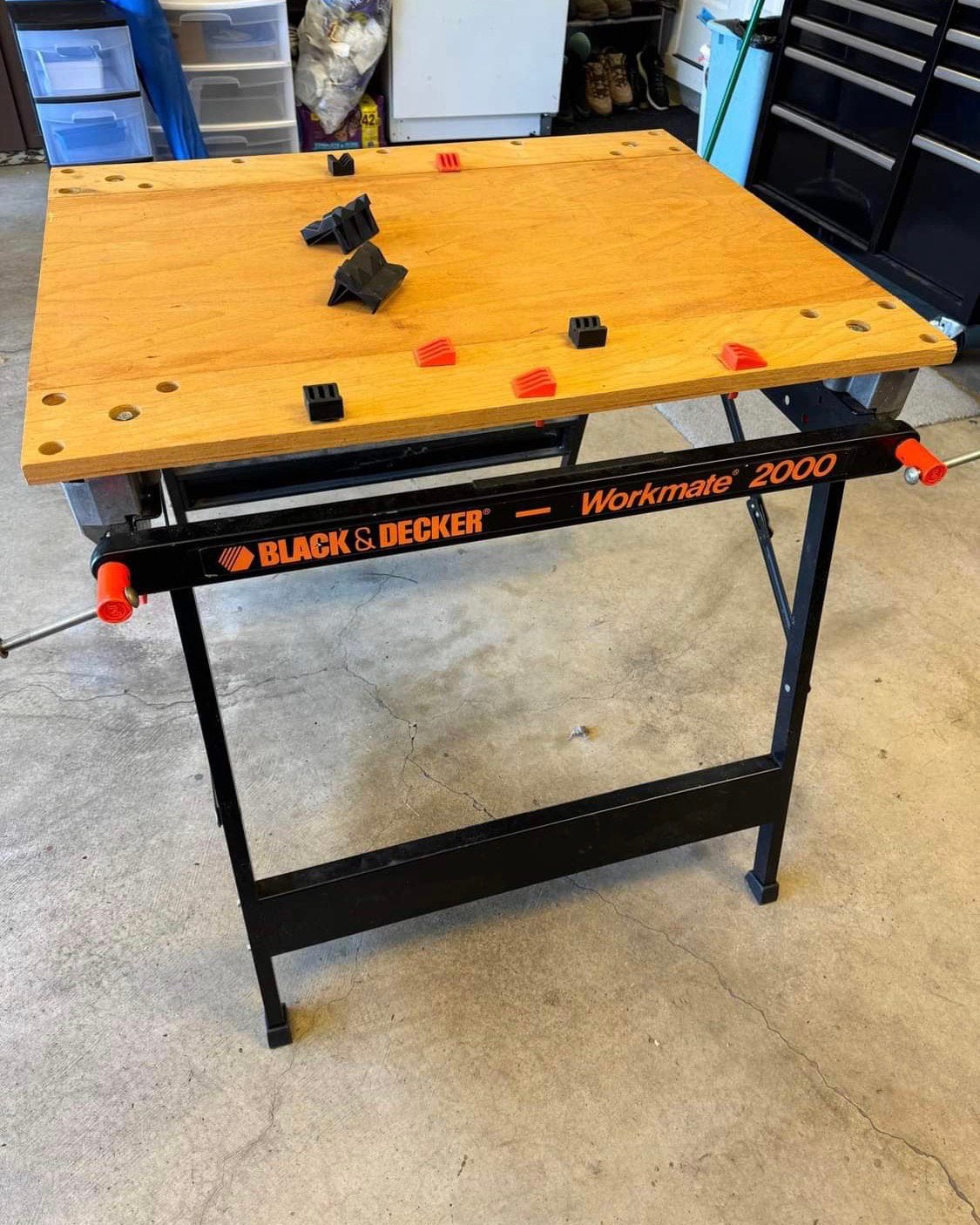 Black & Dekker professional - Workmate 2000, Ophalen, Gebruikt, 70 tot 120 cm, Bankschroef