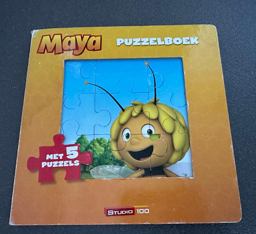 Puzzelboek Maya de Bij, Ophalen, Gebruikt