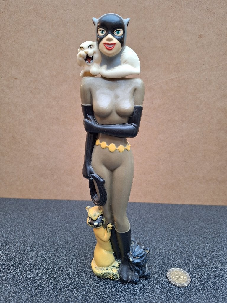 Figurine Catwoman bouteille bain mousse, Ophalen of Verzenden, Zo goed als nieuw