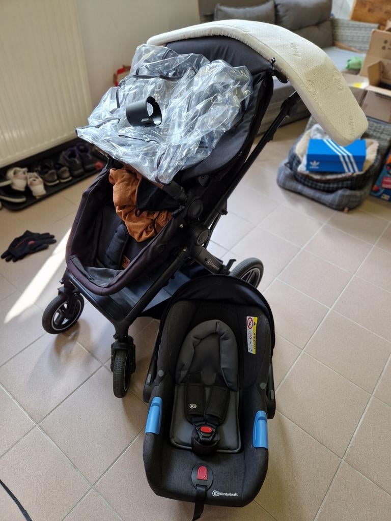 Kinderkraft B-TOUR 3-in-1 met veel accessoires, Enfants & Bébés, Buggys, Enlèvement
